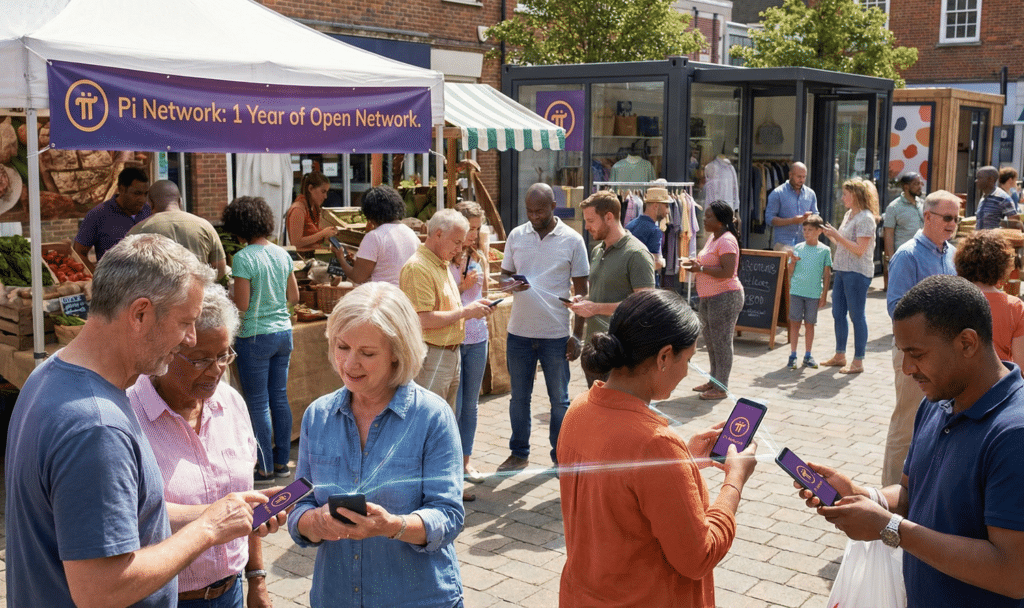 יום שנה לרשת הפתוחה של מטבע פאי